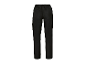 Schwarze Cargohose mit elastischem Bund.