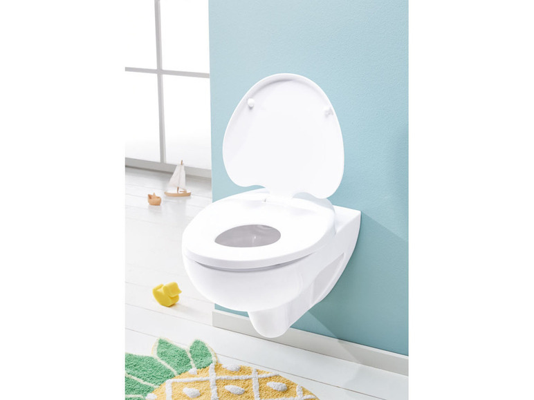 Gehe zu Vollbildansicht: LIVARNO home WC-Sitz, 2-in-1, mit integriertem Kindersitz - Bild 6