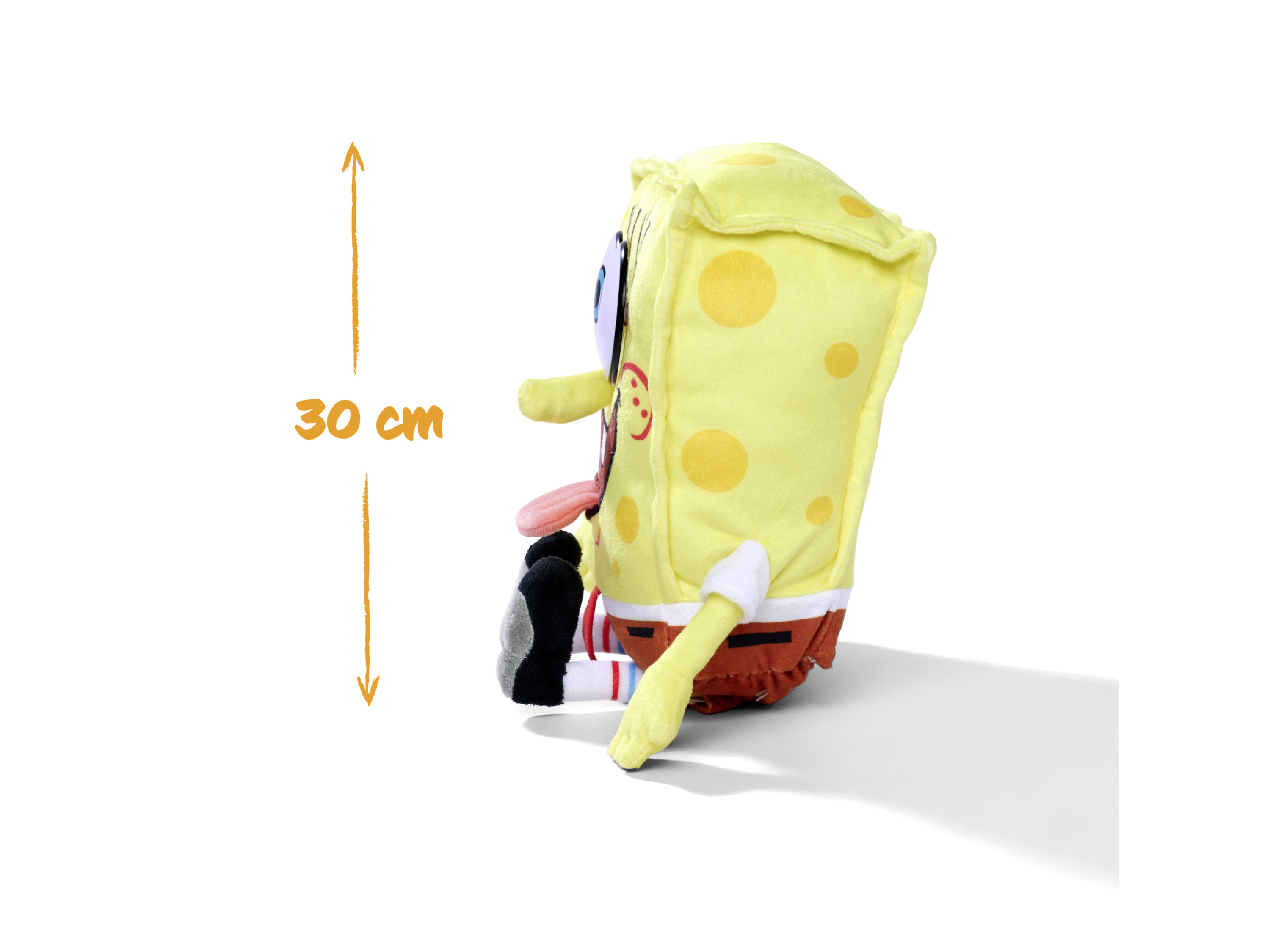 SIMBA Plüschfigur Plüsch Stofftier Spongebob Plüsch mit Sound 30cm 109491008 – Bild 2 von 4