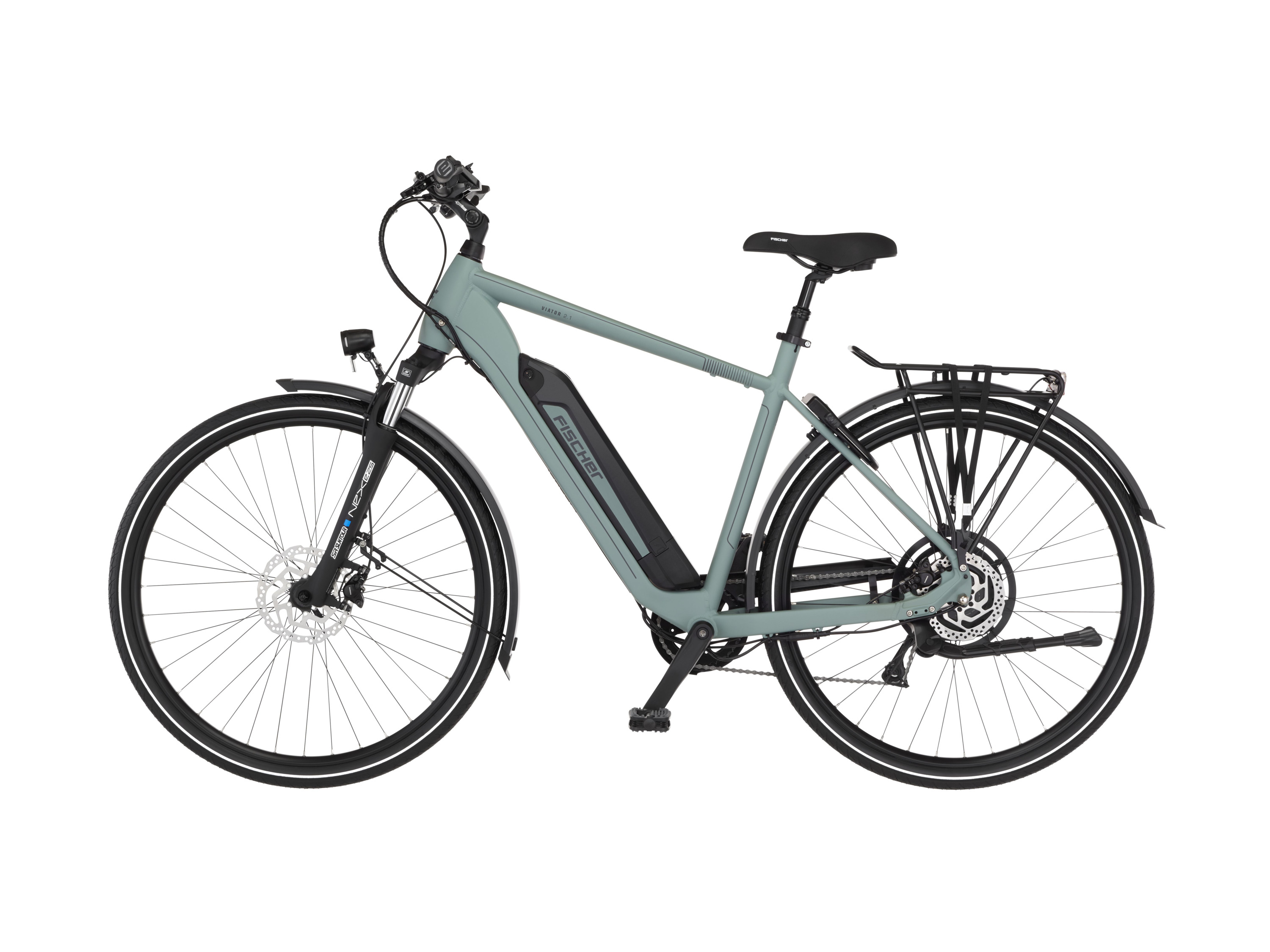 FISCHER Trekking E-Bike Viator 2.1 28 Zoll (Diamant, 55 cm)