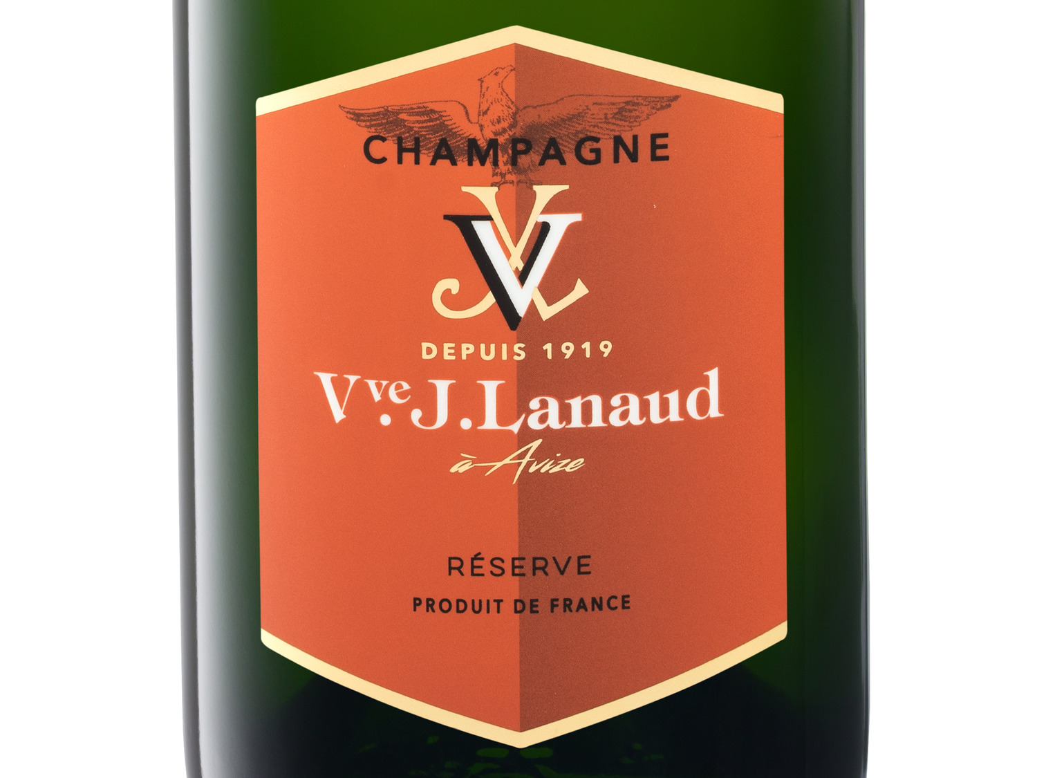 Réserve Cuvée Veuve brut, Champagner de J. Lanaud