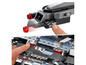 LEGO Star Wars TIE Interceptor mit roten Details.