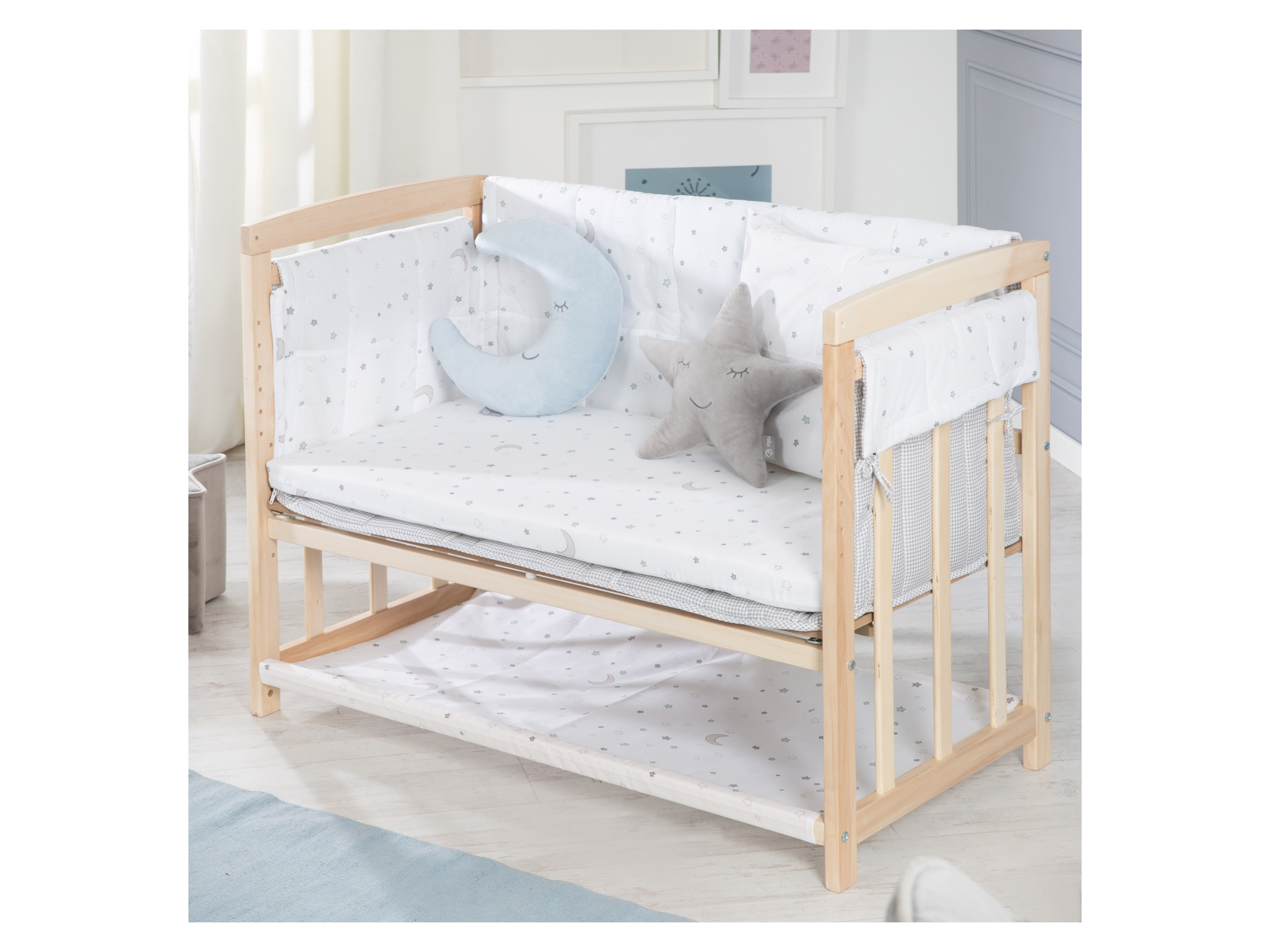 ROBA Stubenbett 4 in 1 mit Schlafsack (Sternenzauber) – Bild 2 von 4