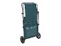 Klappbarer Trolley mit Rädern, dunkelblau