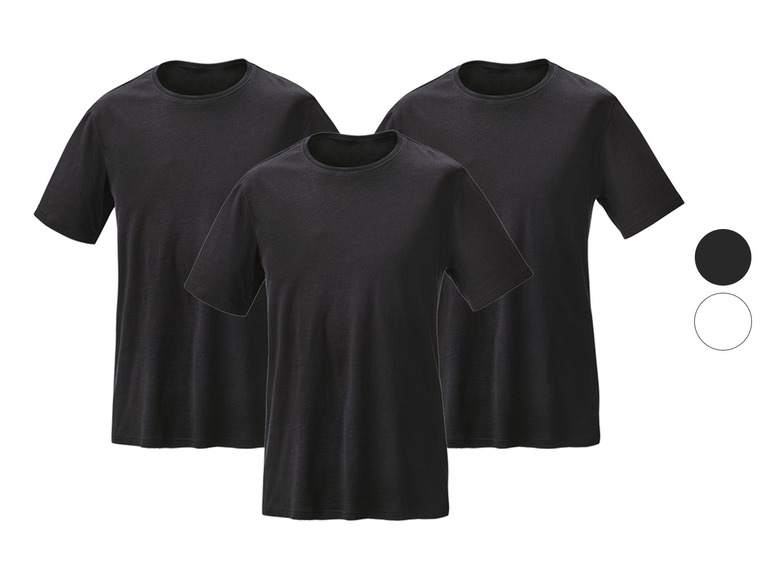 Gehe zu Vollbildansicht: PARKSIDE® Herren T-Shirts, 3 Stück, aus reiner Baumwolle - Bild 1