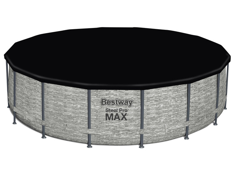 Gehe zu Vollbildansicht: Bestway Steel Pro Max™ Framepool Komplett-Set 488x122 cm - Bild 3