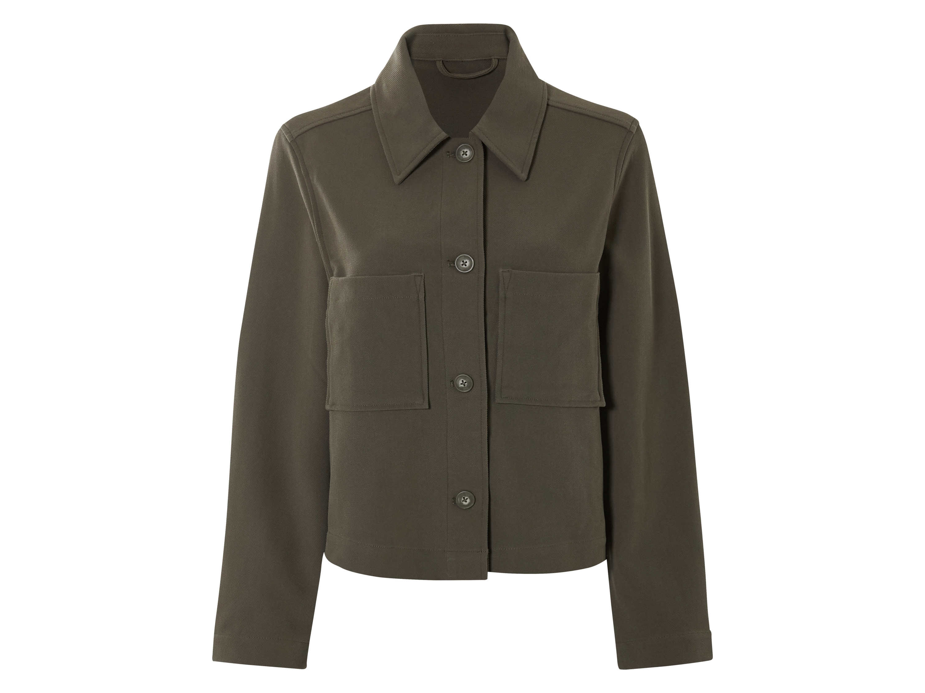 esmara® Damen Jacke (Olive, L(44/46))““ | dass ein Textil- oder Lederprodukt auf mehr als 300 Schadstoffe geprüft wurde. GRS – Global Recycled Standard Benutzung ab 73 % recyceltem Material Zertifizierungsnummer: CU 851646 Aus Alt mach Neu: Durch die Wiederverwendung bereits genutzter Materialien werden wertvolle Ressourcen gespart. GRS ermöglicht die Ermittlung und Rückverfolgung des im Produkt verwendeten Recyclingmaterials. Dabei werden neben der kompletten Lieferkette von der Sammelstelle bis in die Filiale zusätzlich soziale und ökologische Kriterien überprüft. Hohenstein Das passt perfekt Das Prüfinstitut Hohenstein führt seit rund 60 Jahren Reihenmessungen und Studien zur Erfassung der Körpermaße durch. Mit Nutzung der 3-D-Bodyscannertechnologie werden die realen Körperformen visualisiert und in verlässliche Größentabellen umgerechnet.““