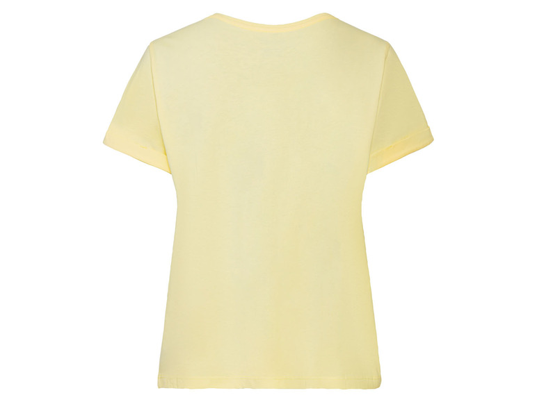 Gehe zu Vollbildansicht: esmara® Damen T-Shirt, leger geschnitten, aus reiner Baumwolle - Bild 5