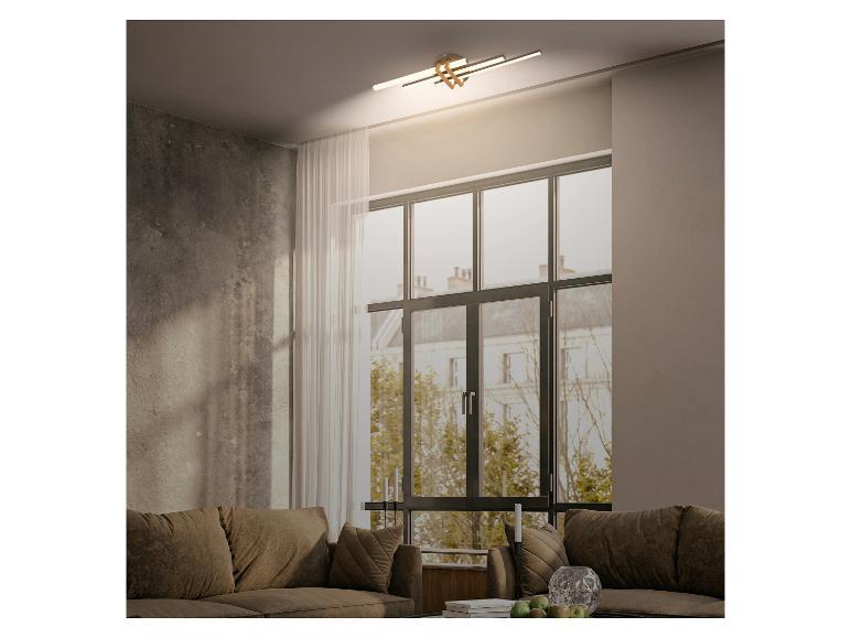 Pompu Deckenleuchte LED Naturfarben, Schwarz, 1-flammig Naturfarben, Schwarz H3564493 Pompu Deckenleuchte LED Naturfarben, Schwarz, 1-flammig Naturfarben, Schwarz H3564493