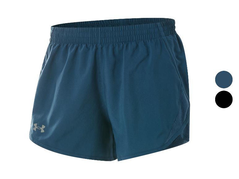 Blaue Sportshorts mit elastischem Bund und Logo