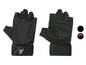 Schwarze Fitnesshandschuhe von Crivit.