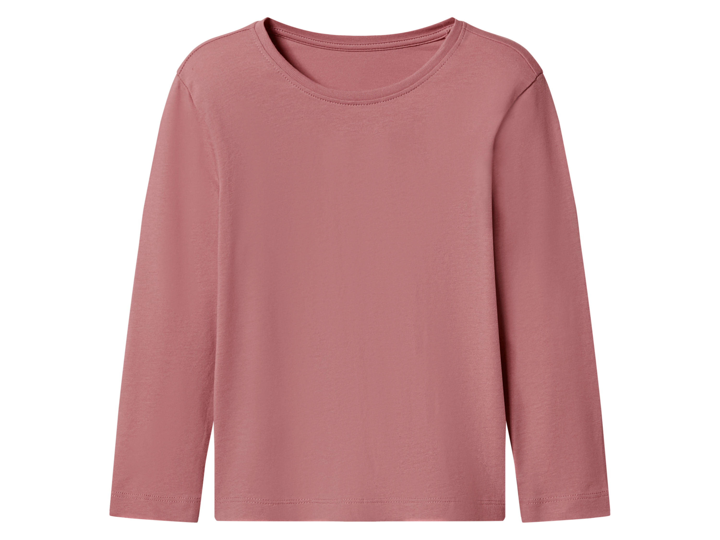 Thumbnail - lupilu® Kleinkinder Mädchen Jungen Langarmshirt 2 Stück (rosa/pink, 122/128)
