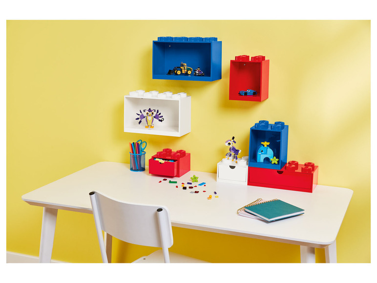 Gehe zu Vollbildansicht: Schreibtischschublade 4er, in Original LEGO Design - Bild 3