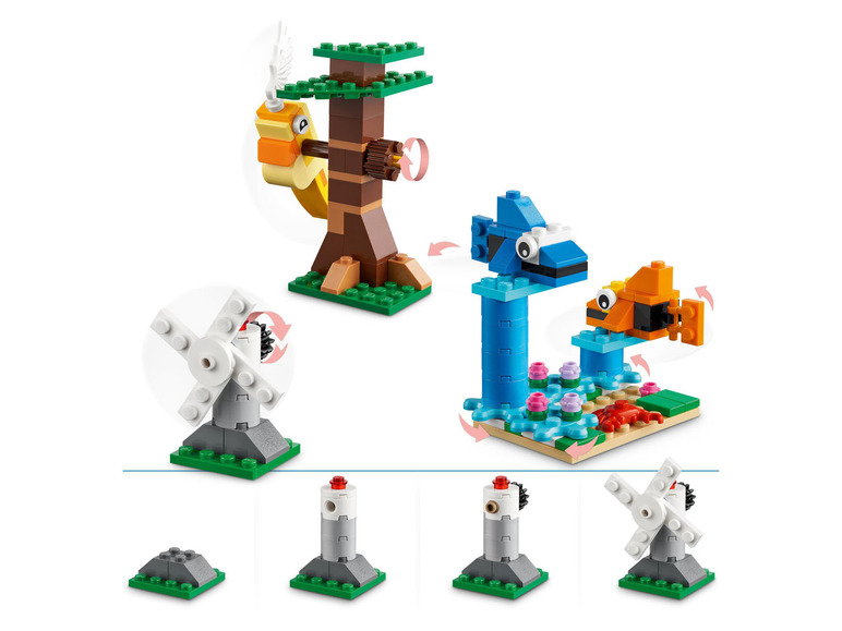 Gehe zu Vollbildansicht: LEGO® Classic 11019 »Bausteine und Funktionen« - Bild 5