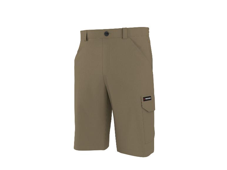 Khaki Arbeitsshorts mit Cargotaschen