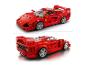 Lego-Modell eines roten Ferrari F40 Sportwagens.