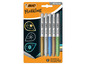 Fünf Bic Marking Metallic Permanentmarker.
