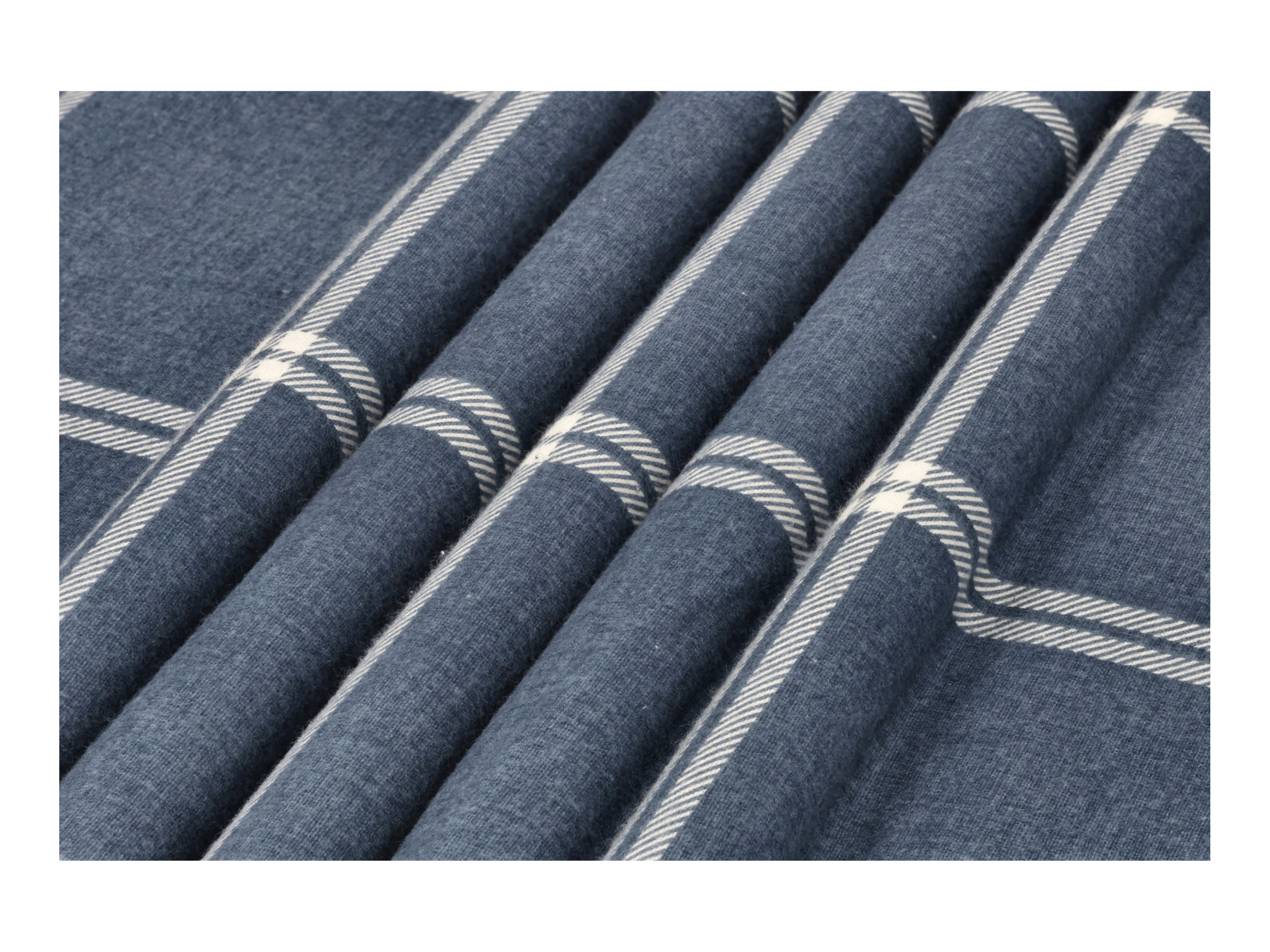 Thumbnail - LIVARNO® Feinbiber-Bettwäsche, 200 x 220 cm (Blau)