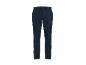 Marineblaue Cargohose mit Seitentaschen.