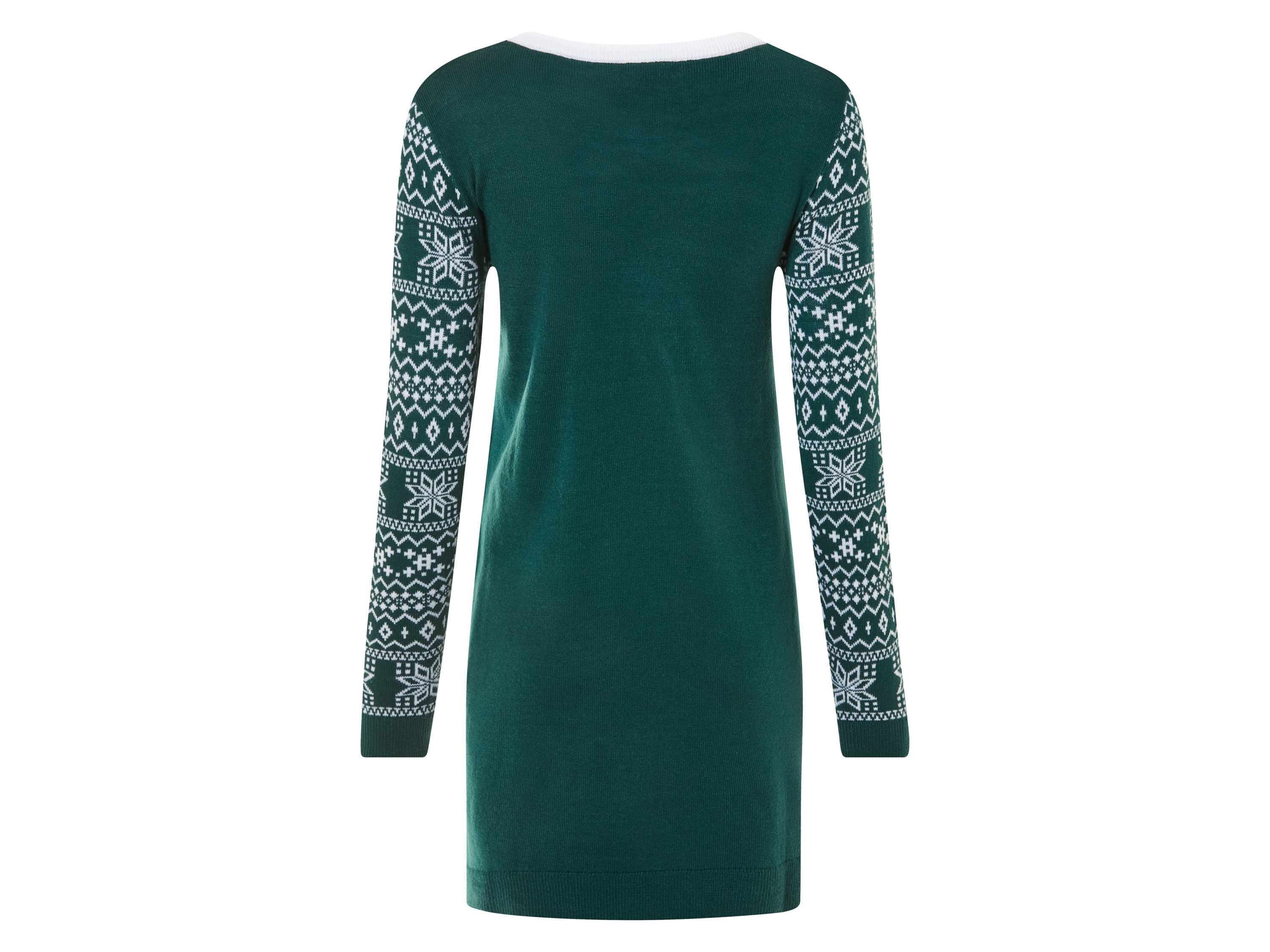 Thumbnail - esmara® Damen Strickkleid Weihnachten (Grün, L(44/46))