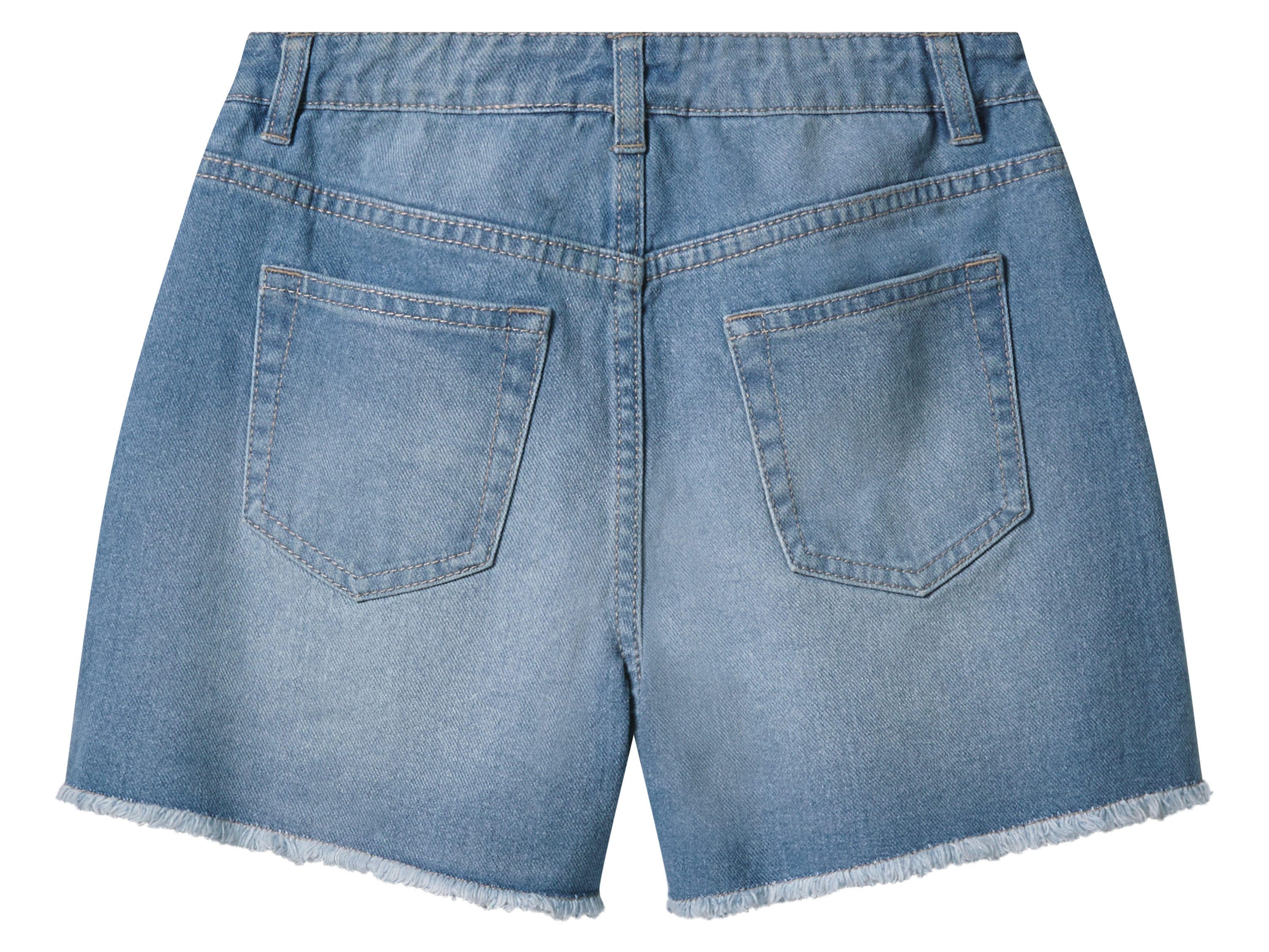 ESMARA KIDS Kinder Mädchen Jeansshorts (Blau, 158/164) – Bild 2 von 2