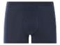 Dunkelblaue Herren-Boxershorts.