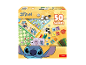 Brettspiel mit Lilo & Stitch-Thema, 50 Spiele in einer Box.