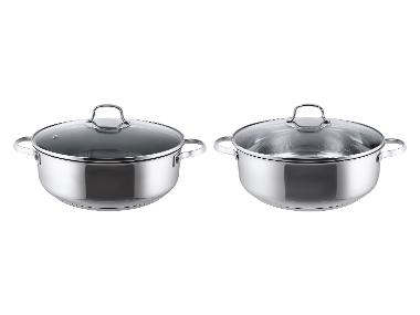 SILVERCREST® Edelstahl-Kasserolle