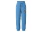 Blaue Kinder-Jogginghose mit Feuerwehrauto und dem Text „TO THE RESCUE“.
