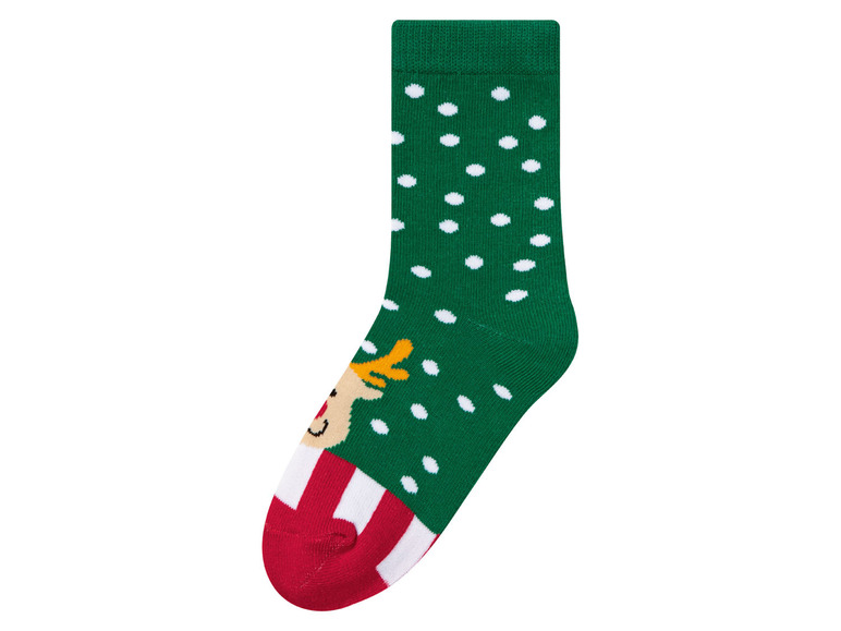 Gehe zu Vollbildansicht: pepperts!® Kleinkinder Mädchen Socken, 5 Paar, mit Weihnachtsmotiv - Bild 7
