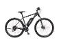 Fischer E-Mountainbike: schwarzer Rahmen, robuste Reifen.