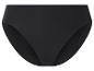 Schwarzer Bikini, hoher Bund.