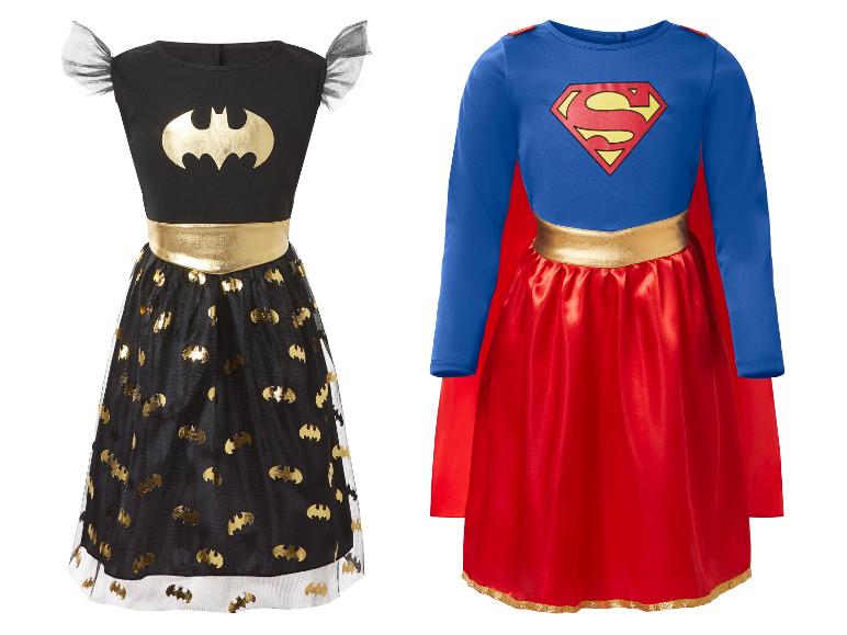 Kinderkostümkleider von Batman und Superman