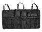 Schwarzer Auto-Organizer mit Taschen und Netz