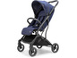 Ein blauer Bugaboo Cameleon 3 Kinderwagen.