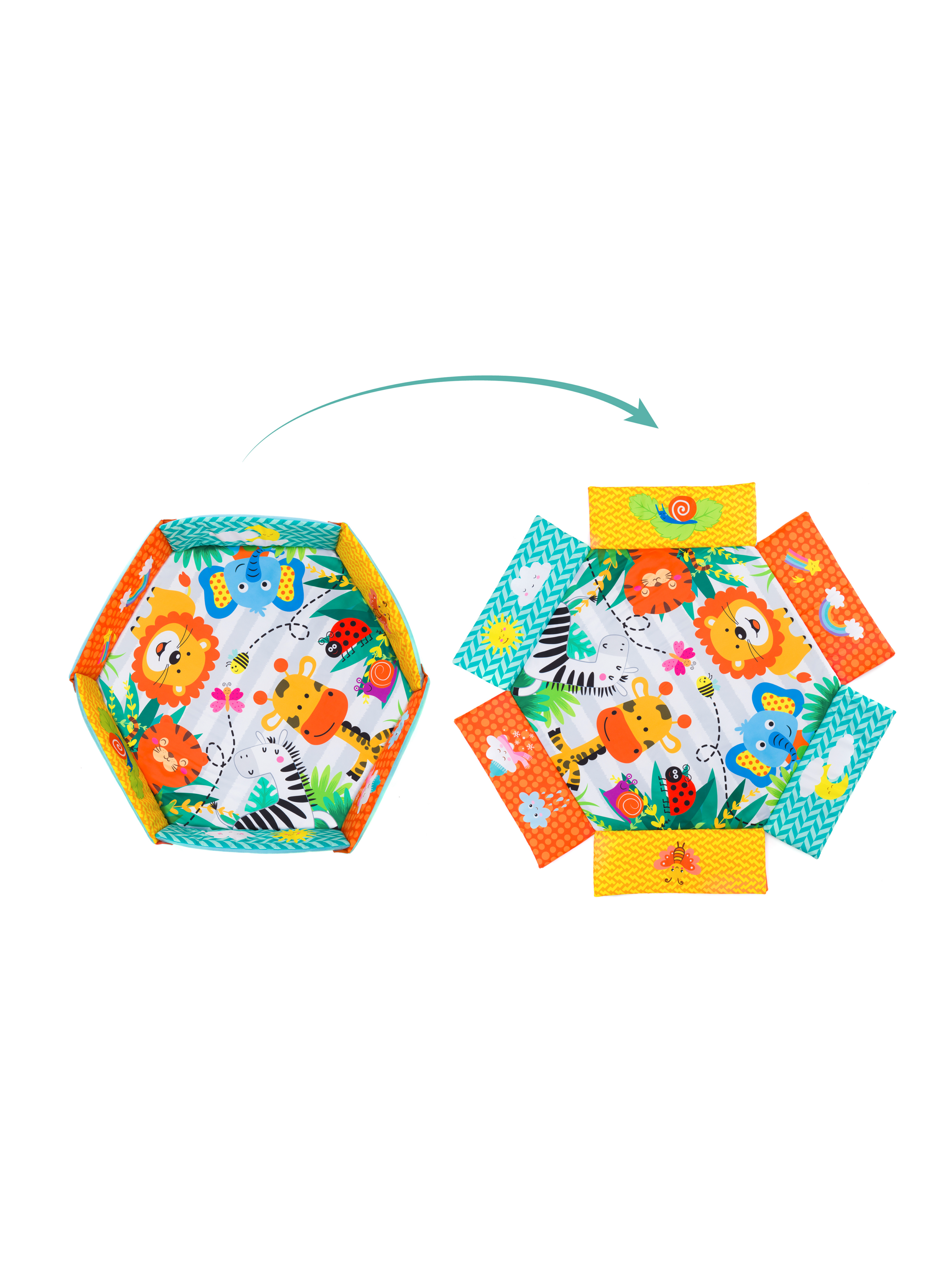 Fillikid Spielbogen mit Decke & Bällen – Bild 4 von 4