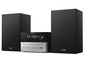 Ein Philips Mikro-Musiksystem mit zwei Lautsprechern.