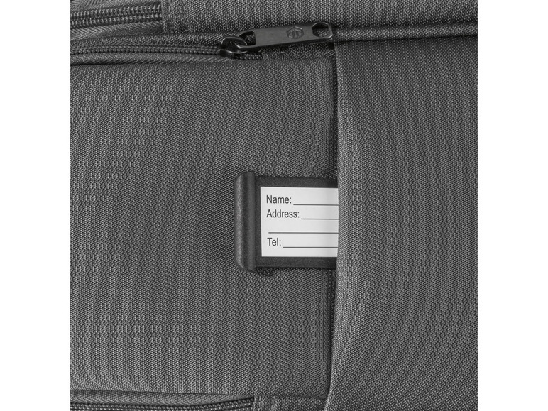 Gehe zu Vollbildansicht: TOPMOVE® Koffer (Boardtrolley), grau, fasst 35 Liter - Bild 7