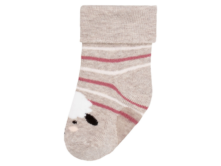 Gehe zu Vollbildansicht: lupilu Baby Mädchen Socken, 3 Paar, mit ABS-Noppen - Bild 4