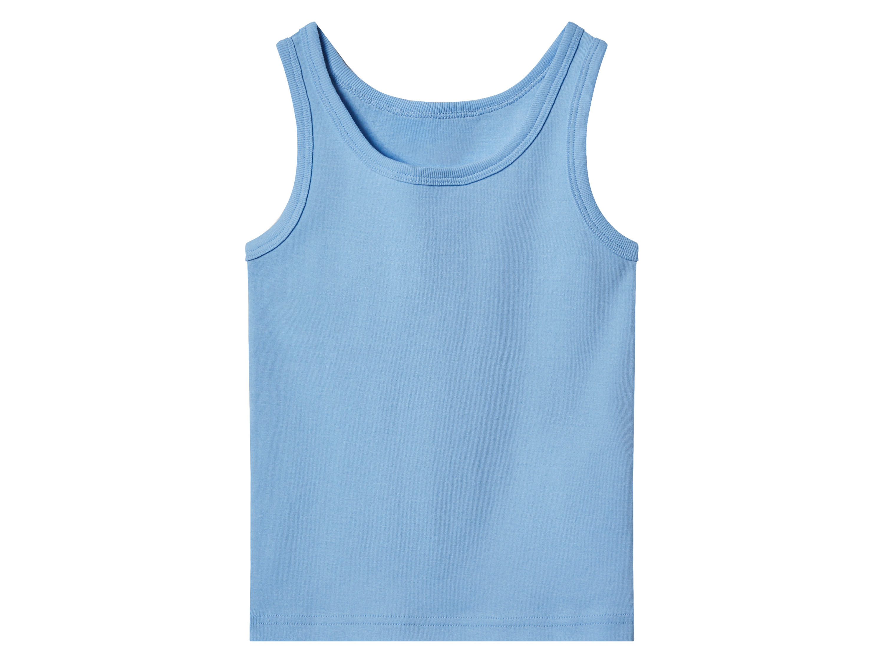 Thumbnail - lupilu® Kleinkinder Jungen Unterhemd, 5 Stück (navy/blau, 122/128)