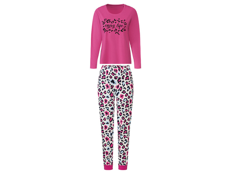 Gehe zu Vollbildansicht: esmara® Damen Pyjama mit Baumwolle - Bild 10