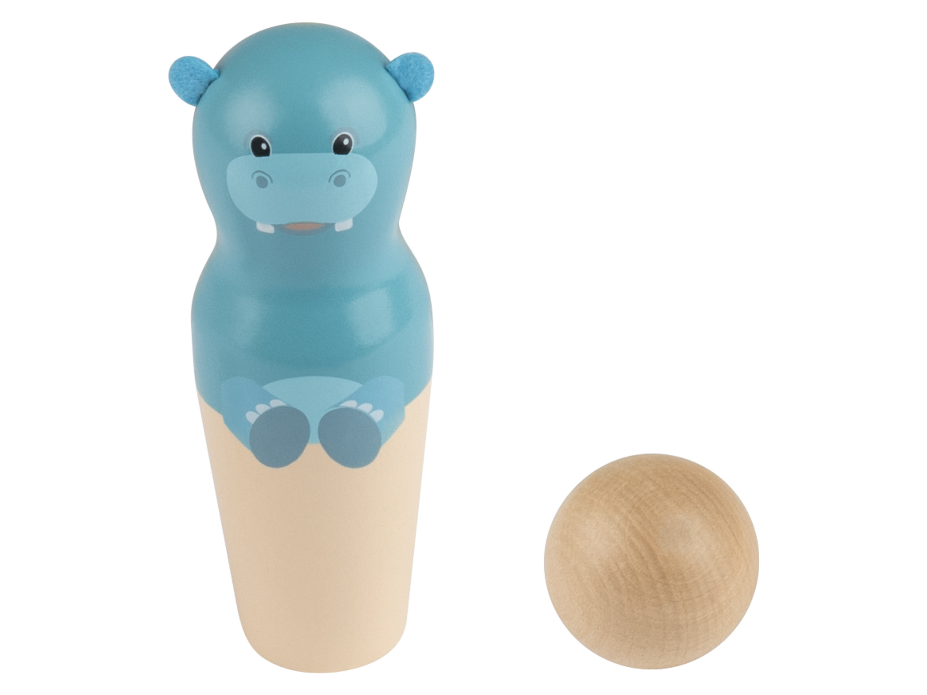 Thumbnail - lupilu® Tierkegeln-, Krocket- und Tierwurfspiel (Bowling-Set)