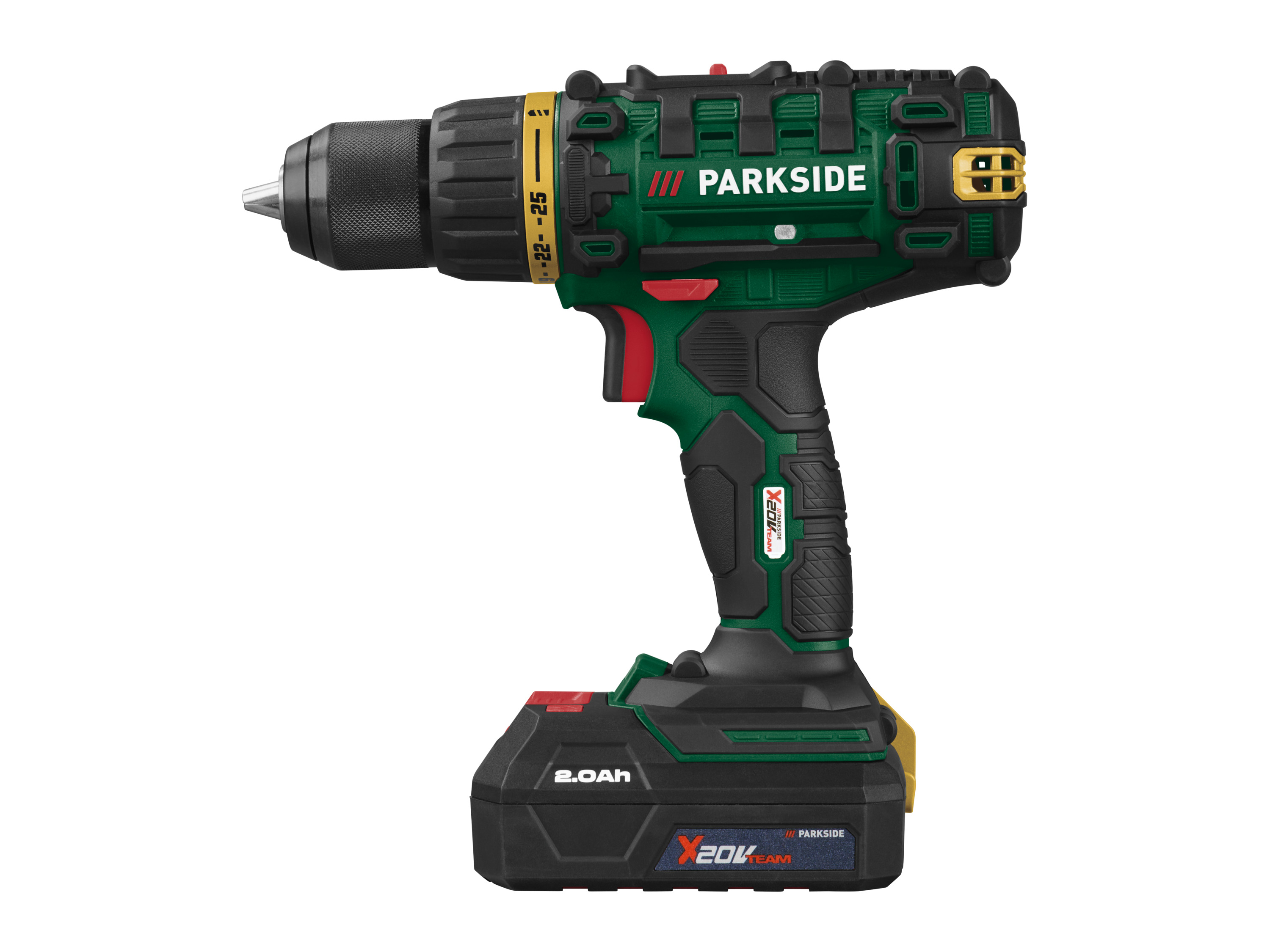 PARKSIDE® 20 V Akku-Bohrschrauber Limited Edition »PABS 20-Li G8«, mit Akku und Ladegerät (Grün) – Bild 3 von 4