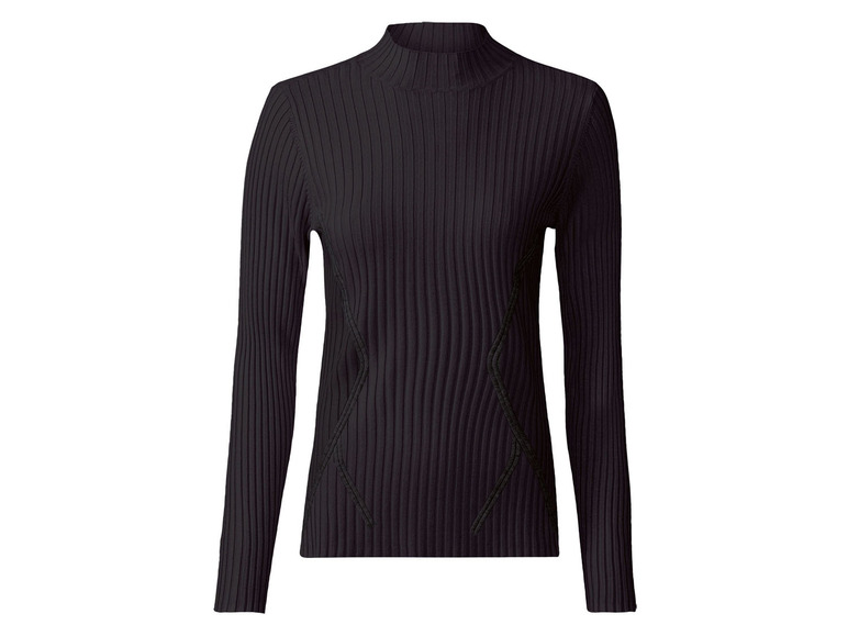 Gehe zu Vollbildansicht: esmara Damen Pullover mit weichem Stehkragen - Bild 10