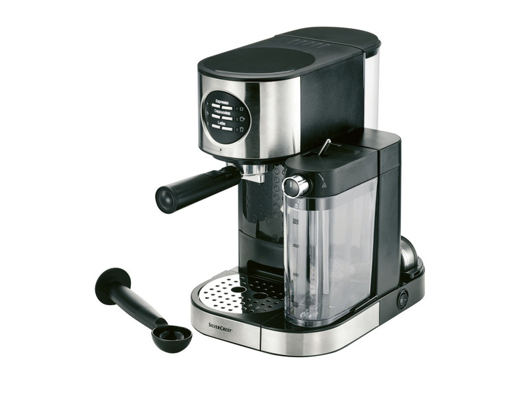 Gehe zu Vollbildansicht: SILVERCREST® Espressomaschine Mit Milchaufschäumer »SEMM 1470 A2« + 2 Tassen - Bild 2