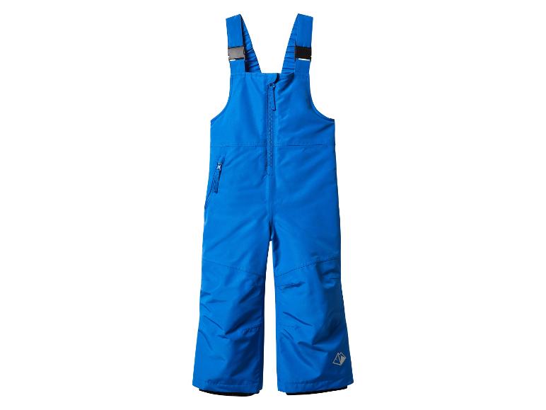 Blaue Kinder-Skihose mit Trägern