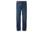 Dunkelblaue Herren-Jeans im klassischen Schnitt