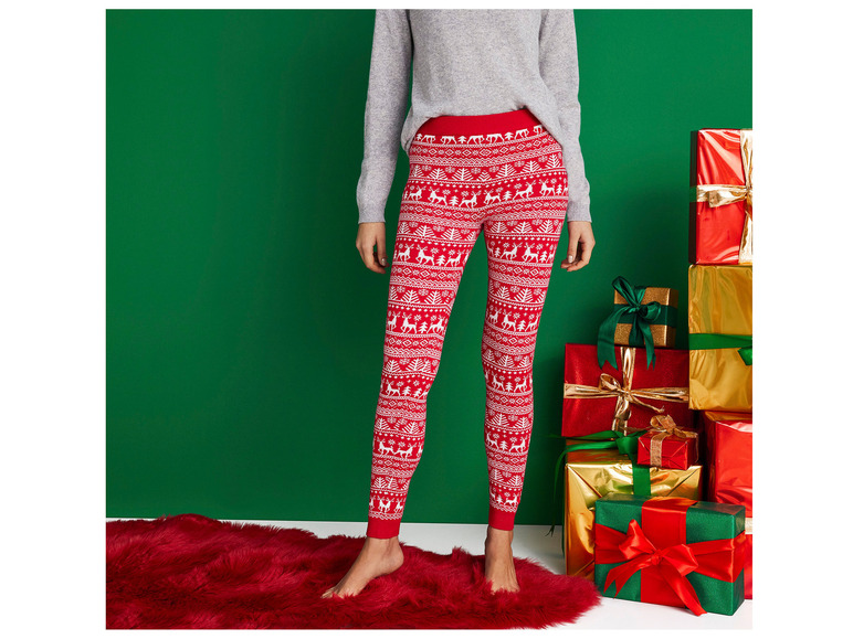 Gehe zu Vollbildansicht: esmara® Damen Leggings mit weihnachtlichen Motiven - Bild 9