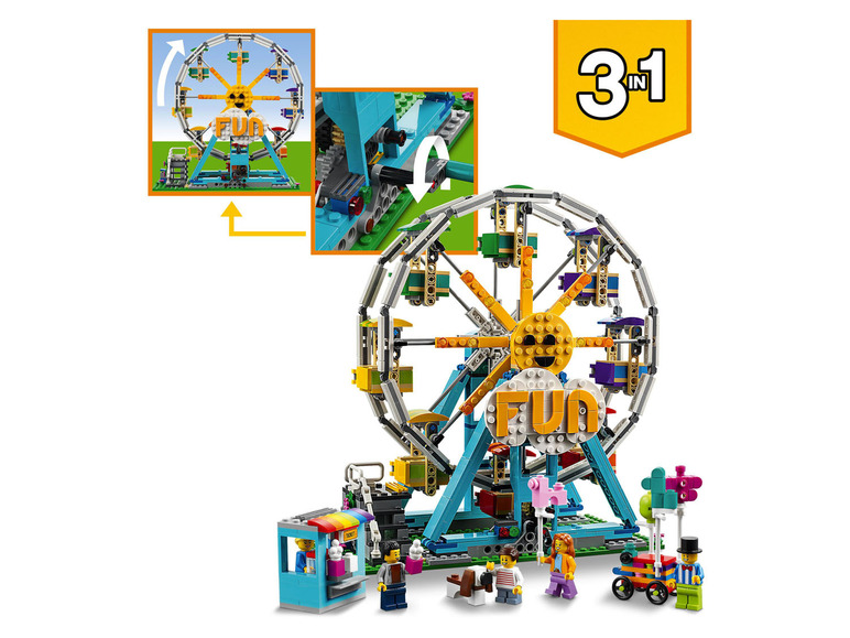 Gehe zu Vollbildansicht: LEGO® Creator 31119 »Riesenrad« - Bild 3