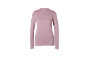 Rosa Langarm-Sportshirt für Damen